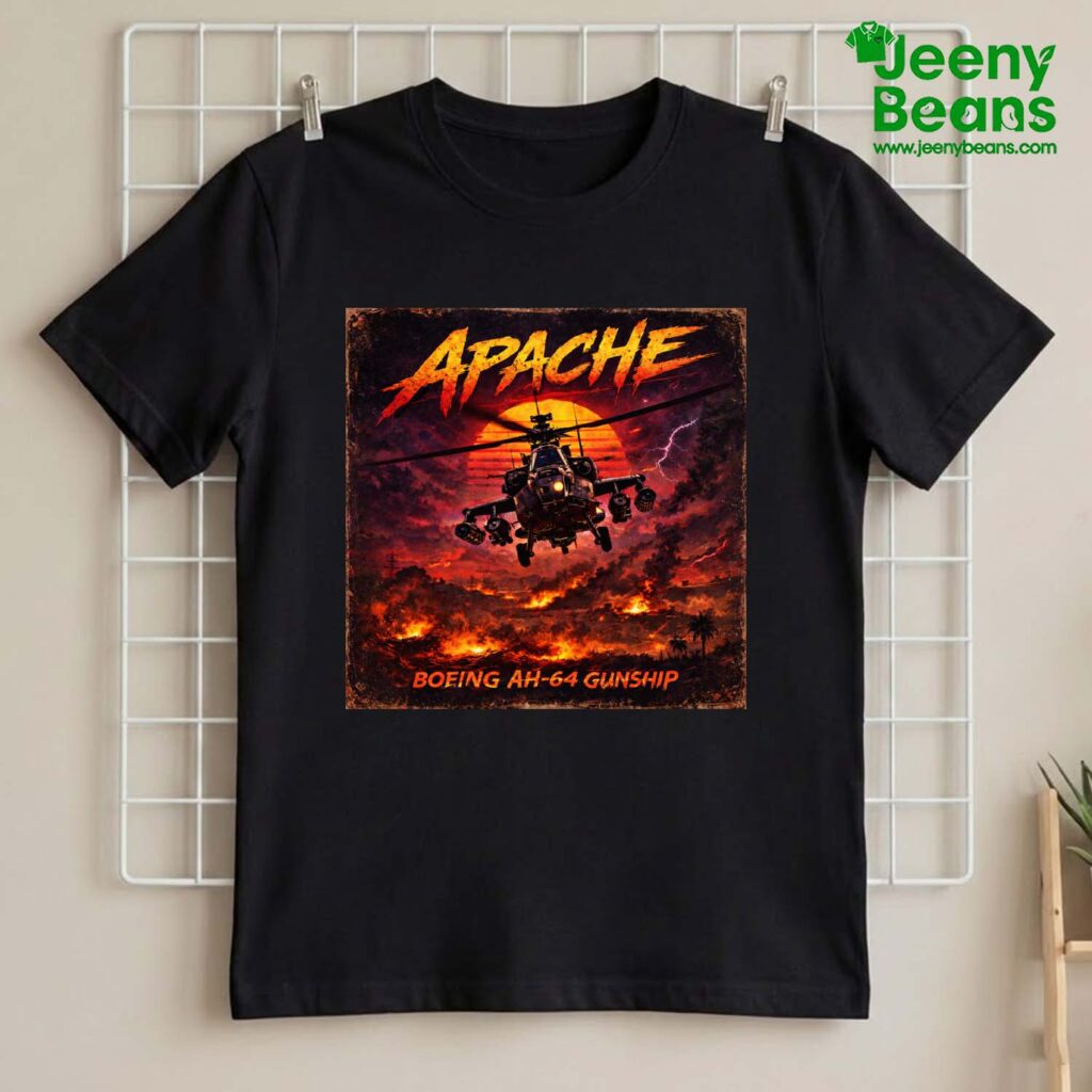 Apache Boeing AH Gunship Shirt