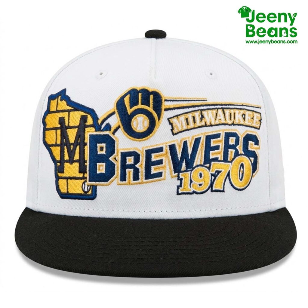 Milkauwee Brewers Map Logo Hat