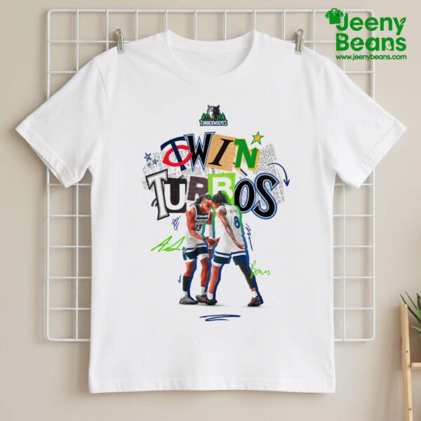 Minnesota Timberwolves Twin Turbos Ayo x Bones Shirt