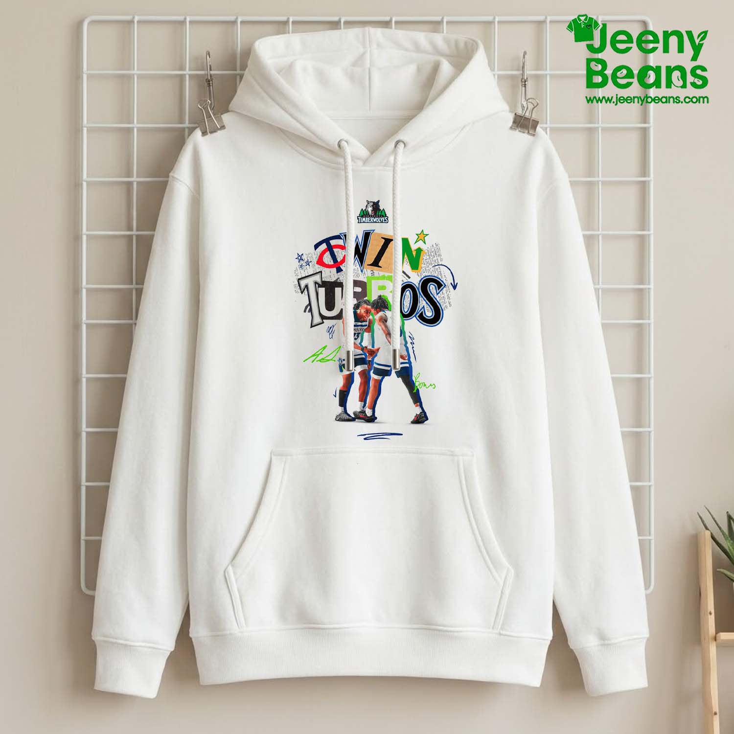 Minnesota Timberwolves Twin Turbos Ayo x Bones Shirt
