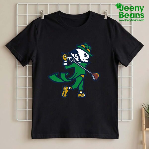 Notre Dame Golf Leprechaun Shirt