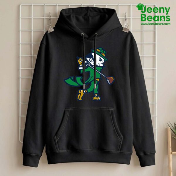 Notre Dame Golf Leprechaun Shirt