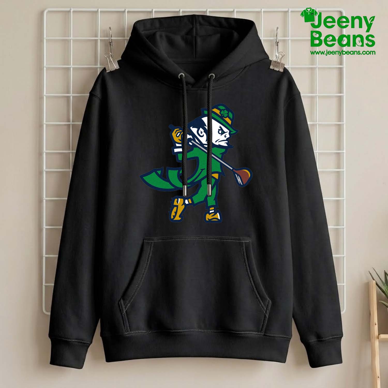 Notre Dame Golf Leprechaun Shirt