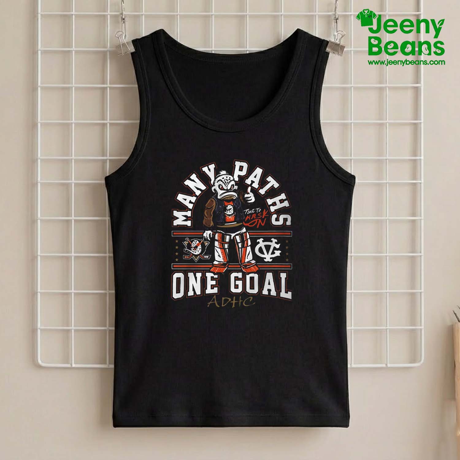 Anaheim Ducks Many Paths One Goal Shirt