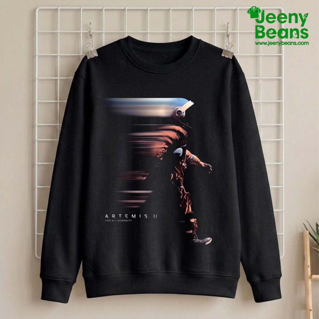 Artemis II For All Humanity Shirt