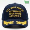 Astronaut Artemis II Hat Custom Name
