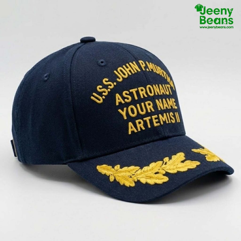 Astronaut Artemis II Hat Custom Name