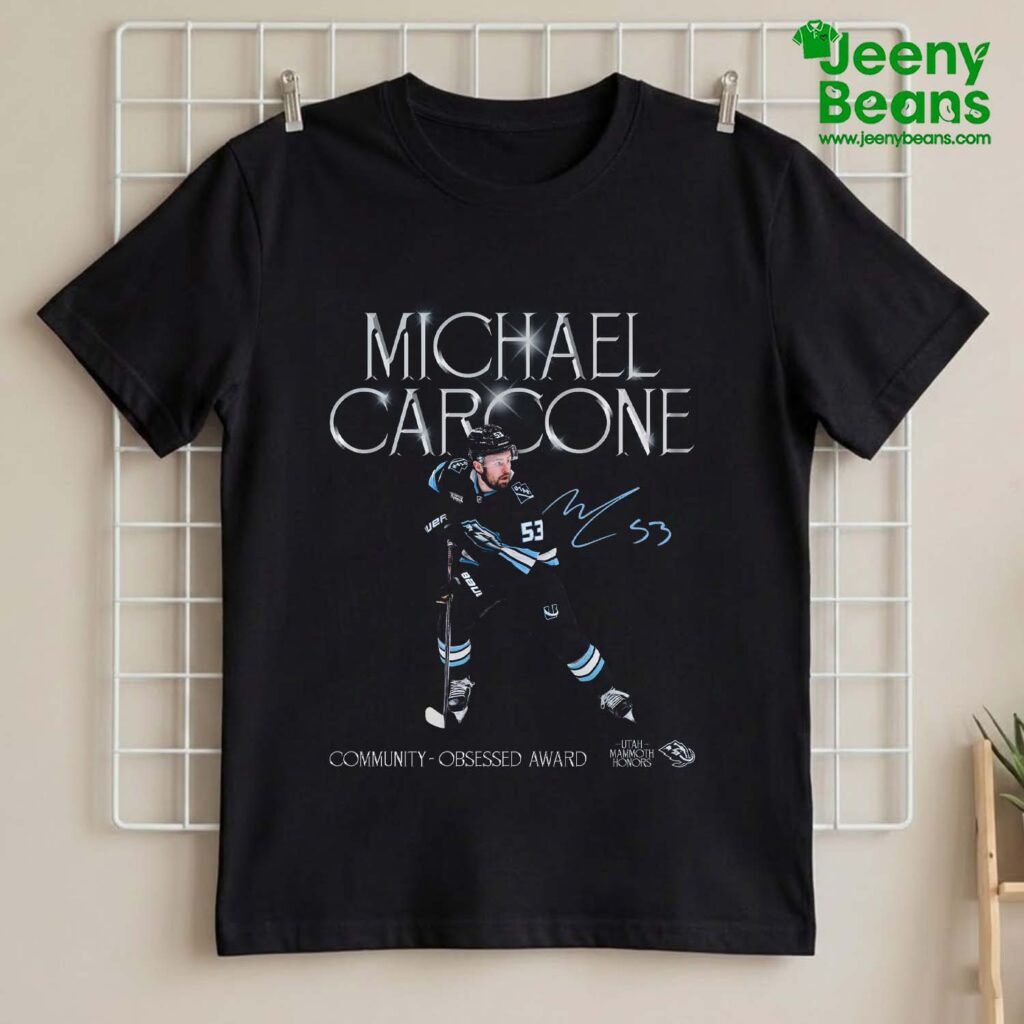 Utah Mammoth Michael Carcone Shirt