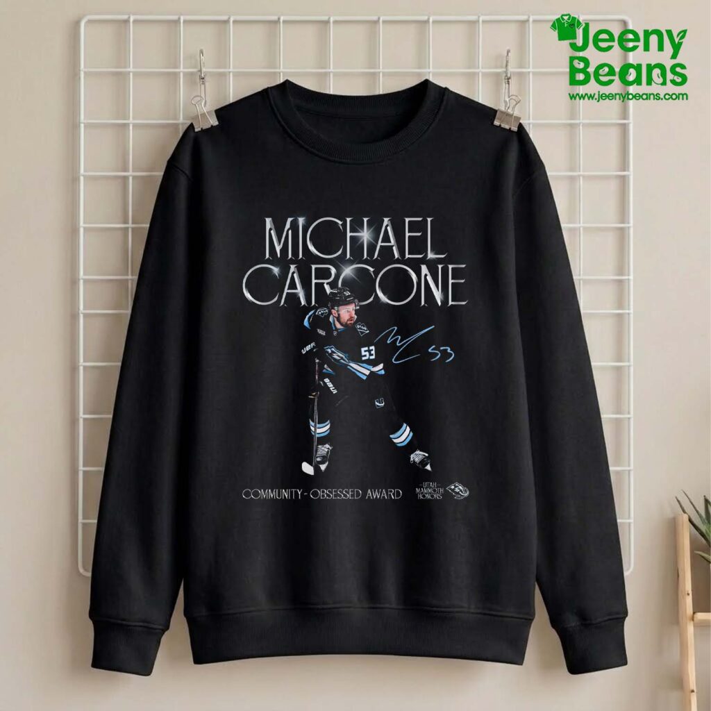Utah Mammoth Michael Carcone Shirt