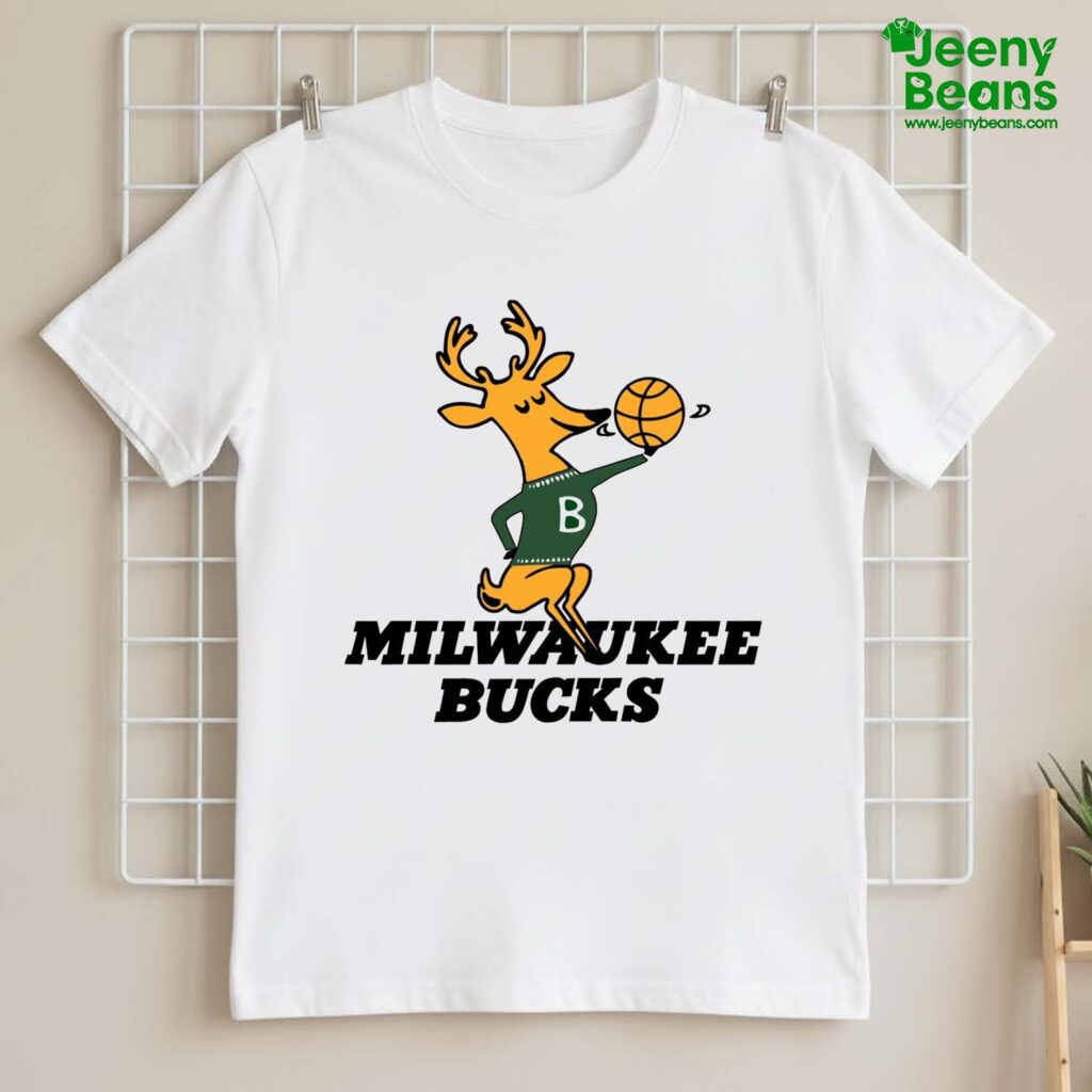 Milwaukee Bucks Mascot Cartoon Shirt
