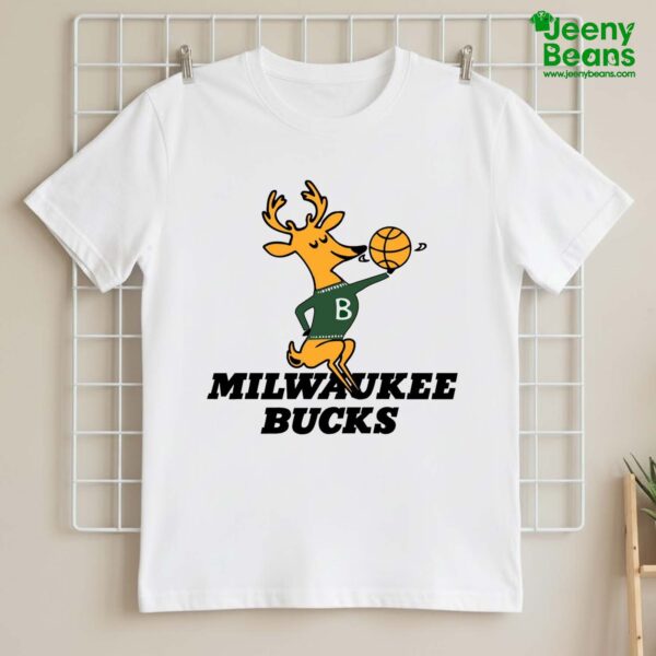 Milwaukee Bucks Mascot Cartoon Shirt