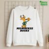 Milwaukee Bucks Mascot Cartoon Shirt