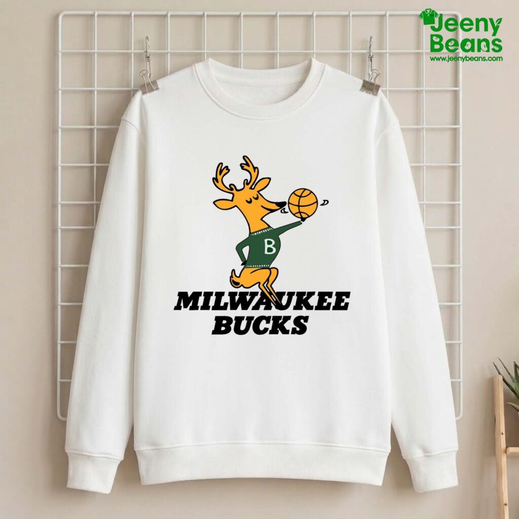 Milwaukee Bucks Mascot Cartoon Shirt