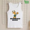 Milwaukee Bucks Mascot Cartoon Shirt