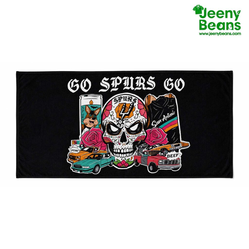 Spurs WCF Game Go Spurs Go Beach Towels
