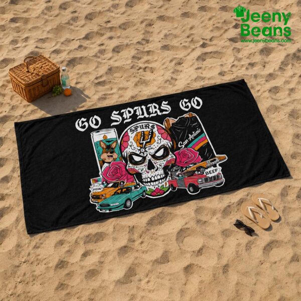 Spurs WCF Game Go Spurs Go Beach Towels