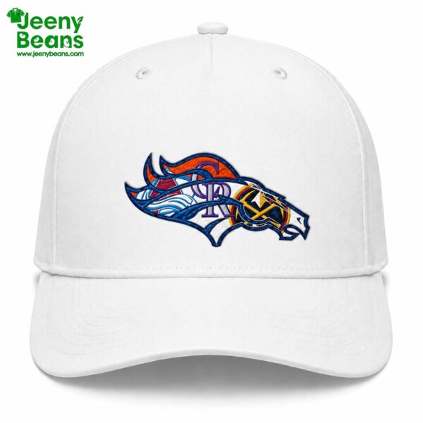 Denver Broncos Nuggets Rockies Avalanche Hat