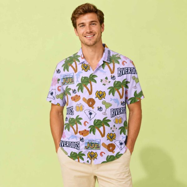 Charleston RiverDogs Margaritaville Night Hawaiian Shirt Giveaway