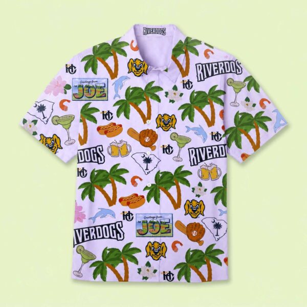 Charleston RiverDogs Margaritaville Night Hawaiian Shirt Giveaway