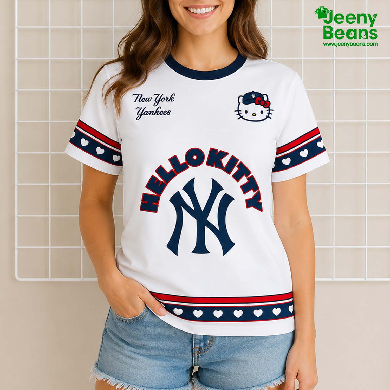 Yankees x Hello Kitty Shirt