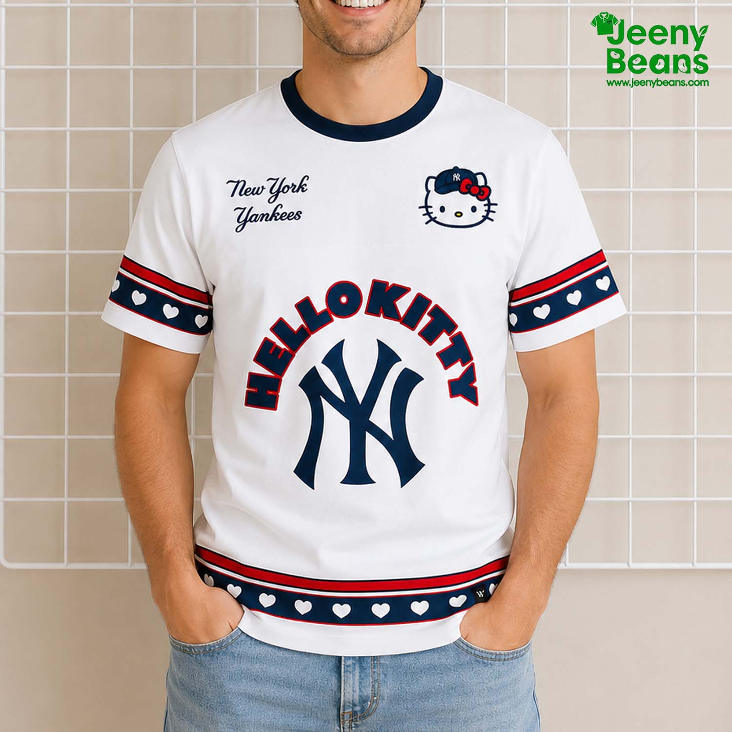 Yankees x Hello Kitty Shirt