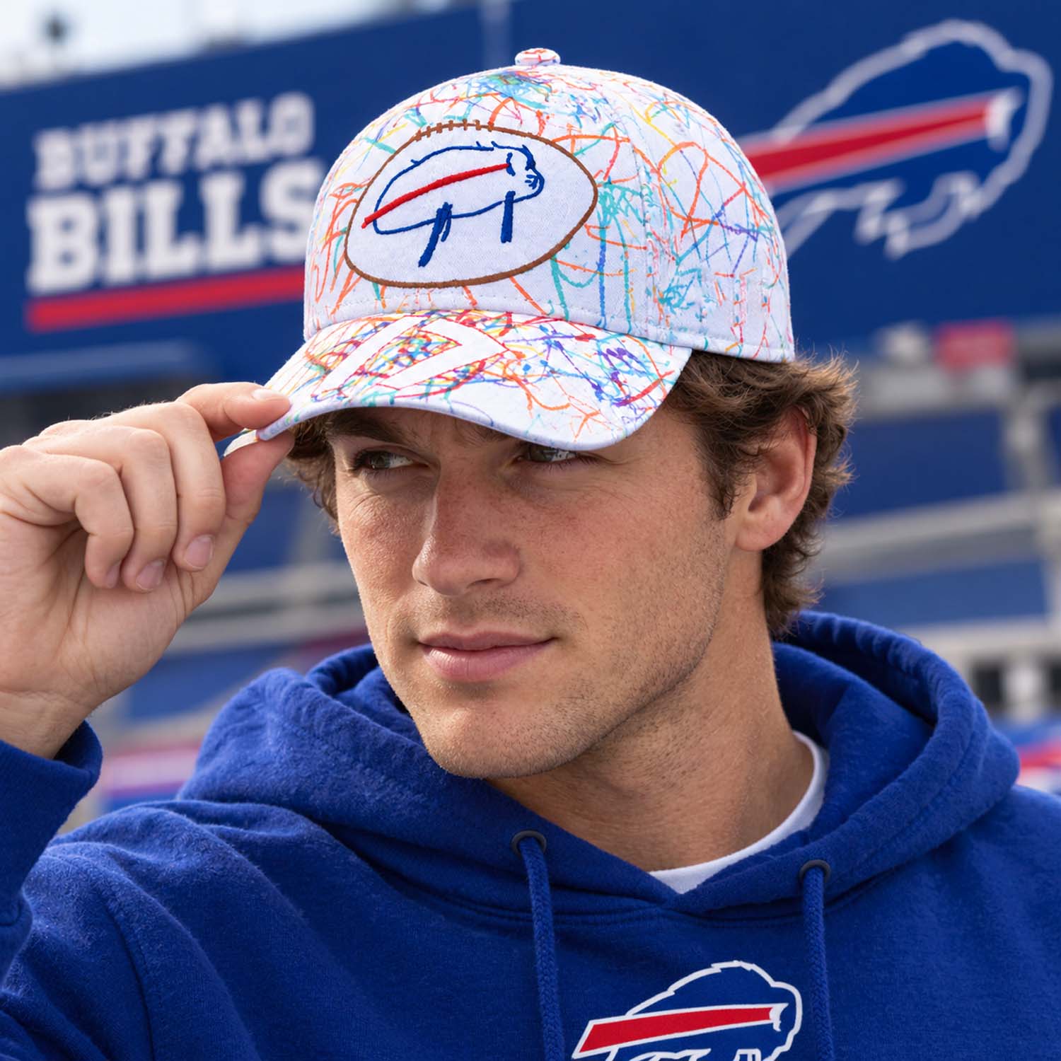 Josh Allen Children's Hospital Custom Hat