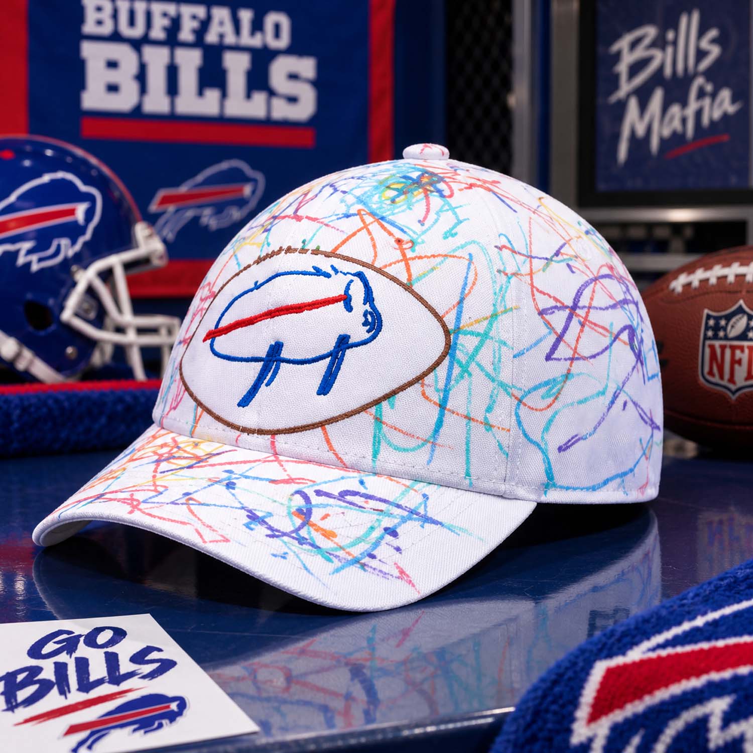 Josh Allen Children's Hospital Custom Hat