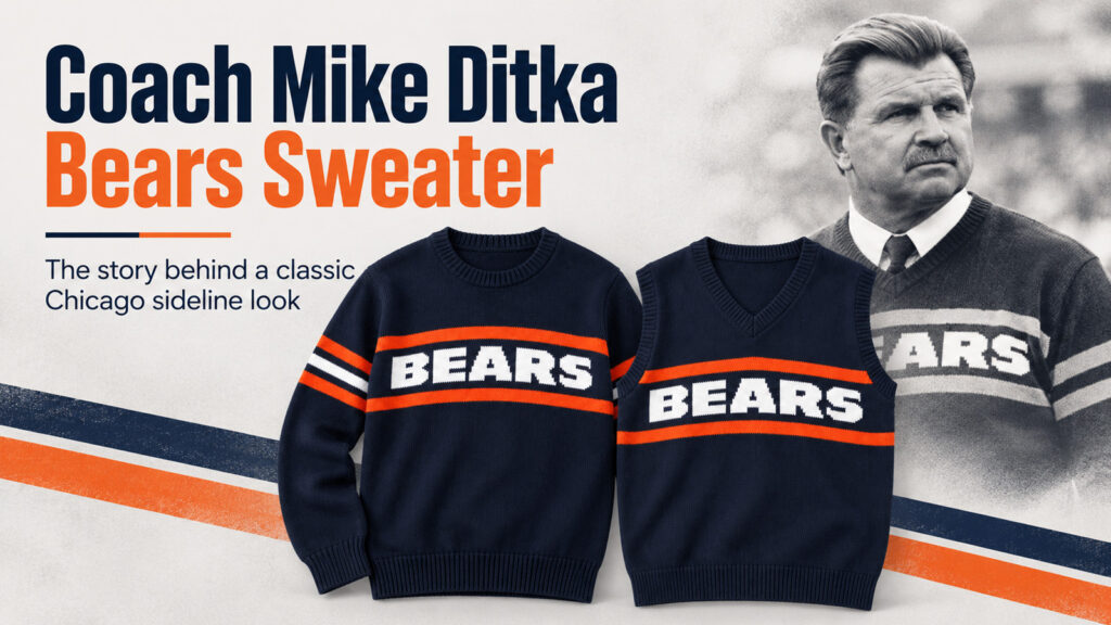 Coach Mike Ditka Bears Sweater Blog