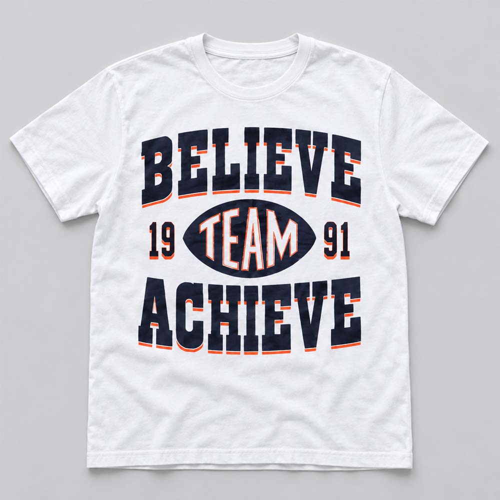 Coach Mike Ditka Believe Team Achieve Shirt