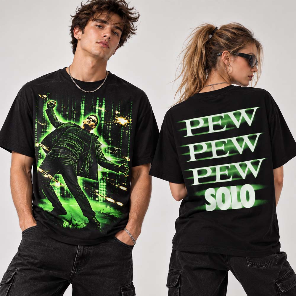 Kevin Owens Pew Pew Pew Solo Shirt Kevin Owens Pew Pew Pew Solo Shirt
