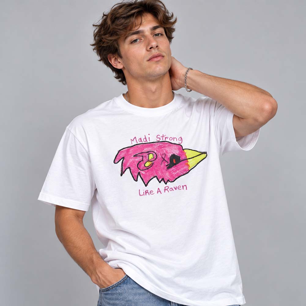 Madi Strong Like A Raven Shirt Madi Strong Like A Raven Shirt