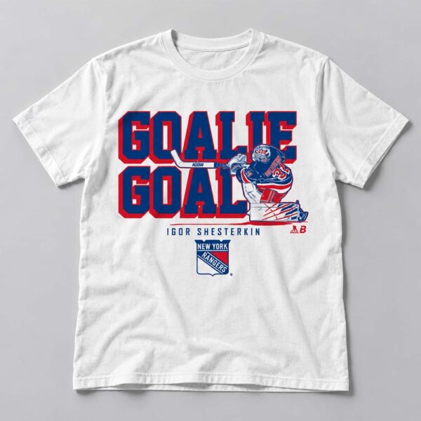 New York Rangers Igor Goalie Goal Shirt
